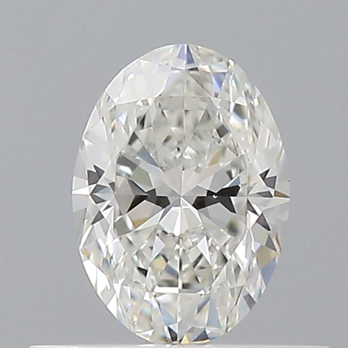 0.4 carat G-VVS2 Natūralus Oval Deimantas (1)