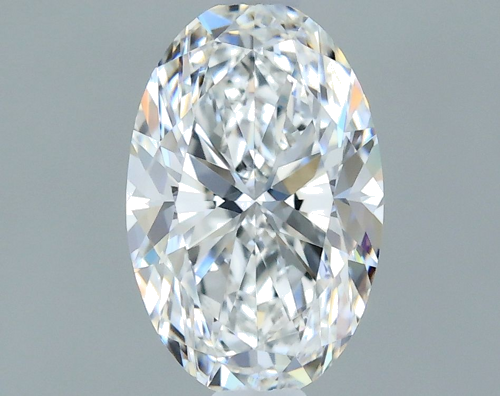 0.5 carat E-VVS2 Natūralus Oval Deimantas (1)