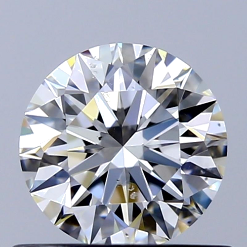0.61 carat F-SI1 Excellent cut Natūralus Round Deimantas (1)