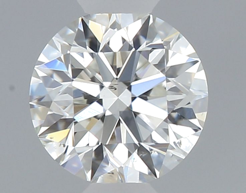0.42 carat H-SI1 Excellent cut Natūralus Round Deimantas (1)