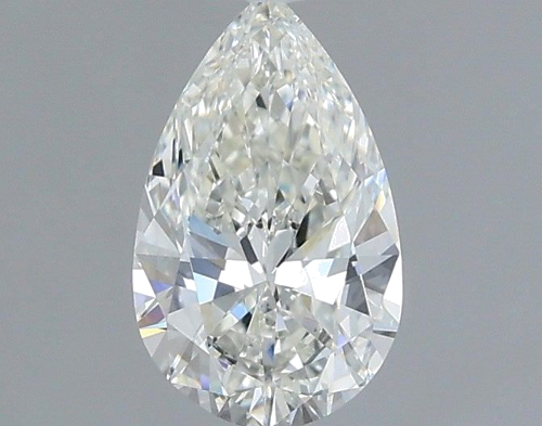 0.6 carat I-VVS1 Natūralus Pear Deimantas (1)