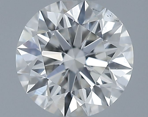0.5 carat I-SI1 Excellent cut Natūralus Round Deimantas (1)
