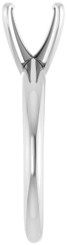 Sužadėtuvių Žiedas „Solitaire“ 585 Baltojo Aukso Round 9.1mm x 9.7mm (4)