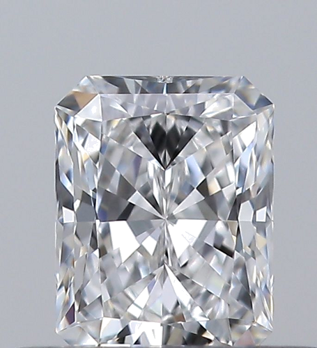 0.33 carat D-VVS1 Natūralus Radiant Deimantas (1)