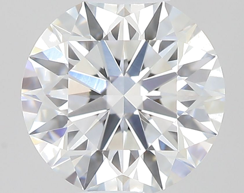 0.44 carat F-VVS1 Excellent cut Natūralus Round Deimantas (1)