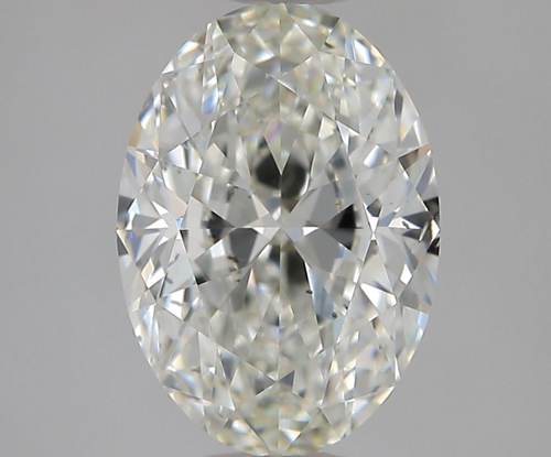 1.6 carat H-SI1 Natūralus Oval Deimantas (1)