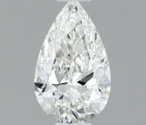 0.3 carat H-SI1 Natūralus Pear Deimantas (1)