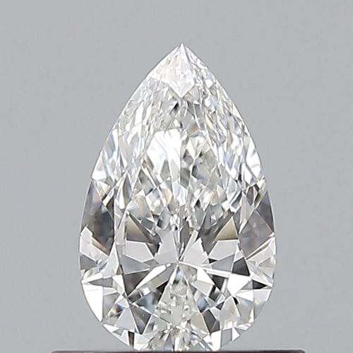 0.5 carat E-VS1 Natūralus Pear Deimantas (1)