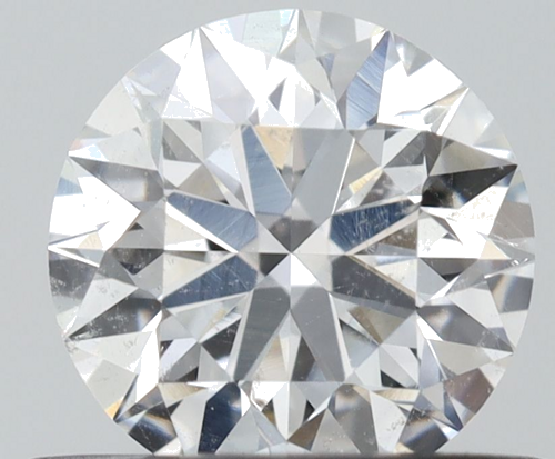 0.5 carat F-SI2 Excellent cut Natūralus Round Deimantas (1)