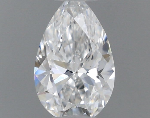 0.19 carat D-VS2 Natūralus Pear Deimantas (1)