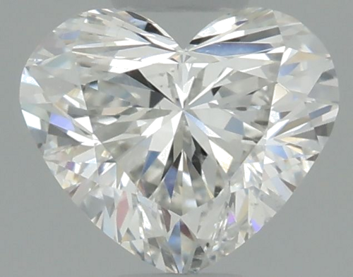 0.51 carat G-SI1 Natūralus Heart Deimantas (1)