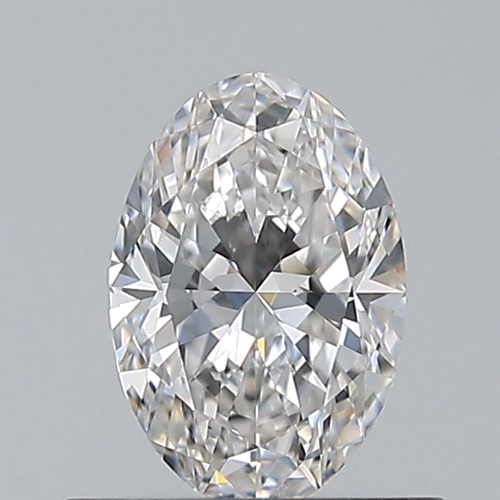 0.53 carat F-VVS1 Natūralus Oval Deimantas (1)
