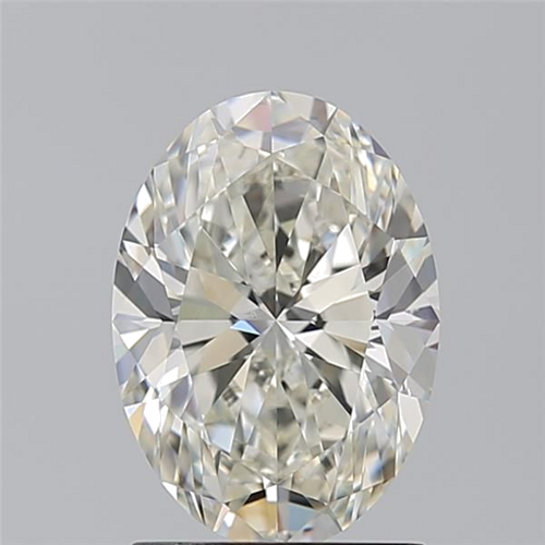 1.7 carat J-VS2 Natūralus Oval Deimantas (1)