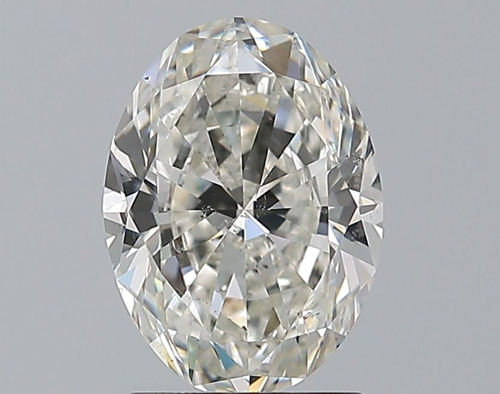 2.0 carat I-SI1 Natūralus Oval Deimantas (1)