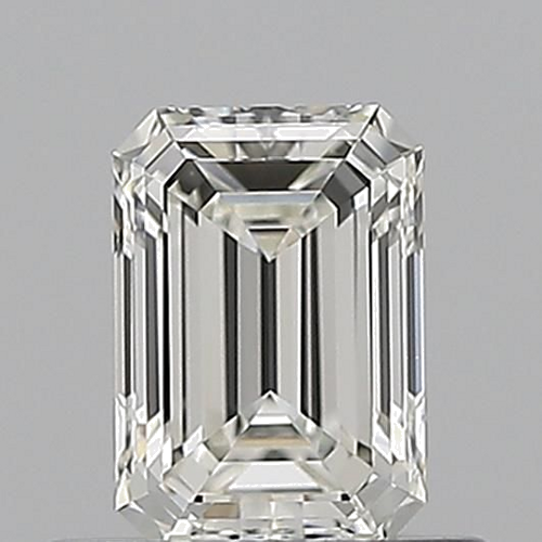 0.54 carat I-VVS2 Natūralus Emerald Deimantas (1)