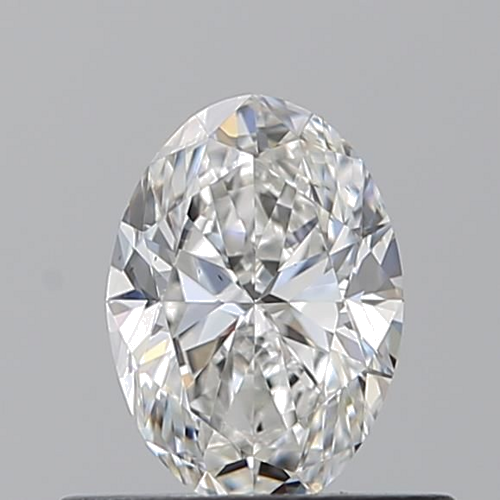 0.51 carat F-VS2 Natūralus Oval Deimantas (1)