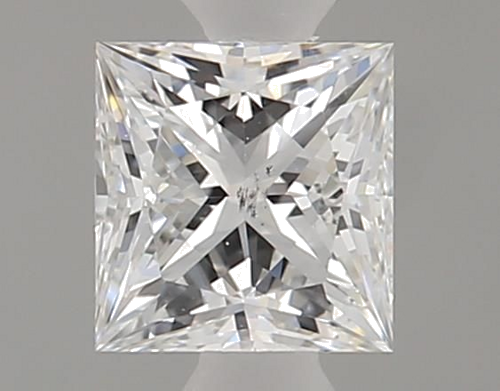 0.36 carat F-SI1 Natūralus Princess Deimantas (1)