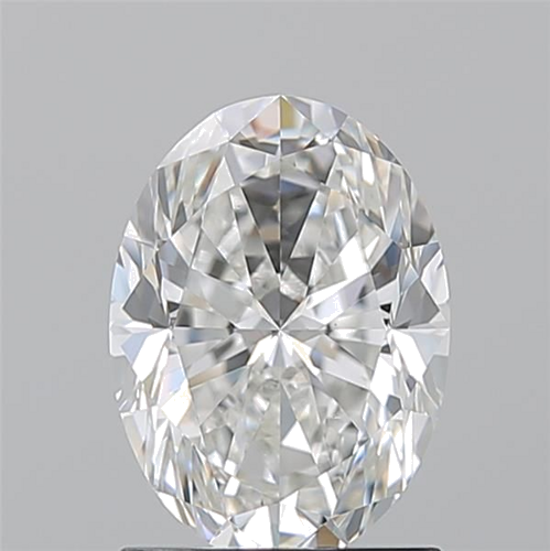 1.51 carat F-VS1 Natūralus Oval Deimantas (1)