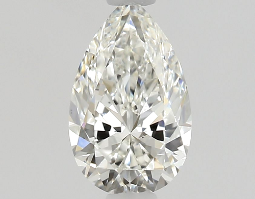 0.52 carat G-VS2 Natūralus Pear Deimantas (1)