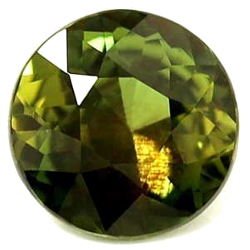 1.54 carat GREEN Round Safyras (1)