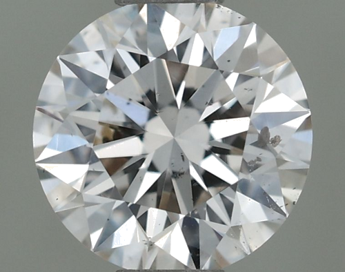 0.51 carat I-SI2 Excellent cut Natūralus Round Deimantas (1)