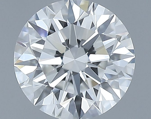 0.54 carat F-VVS1 Excellent cut Natūralus Round Deimantas (1)