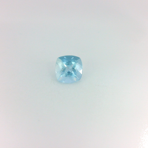 0.49 carat BLUE Cushion Aquamarine (1)