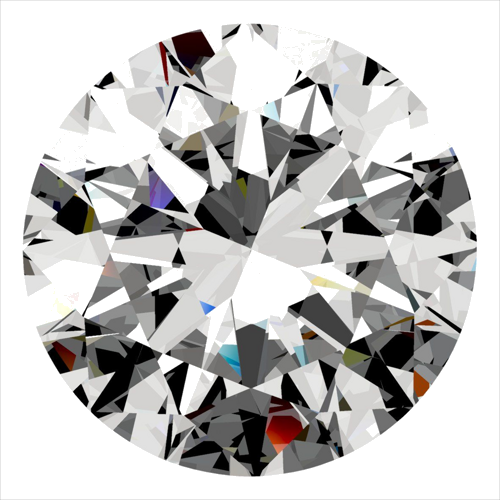 0.3 carat G-VS2 Very Good cut Natūralus Round Deimantas (1)