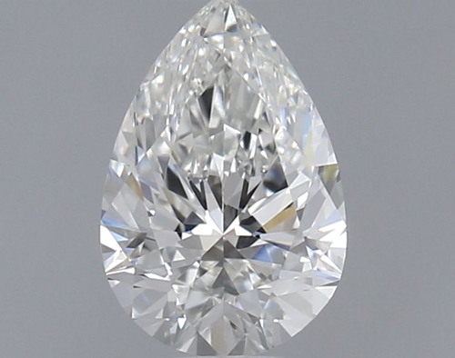 0.5 carat G-VS1 Natūralus Pear Deimantas (1)