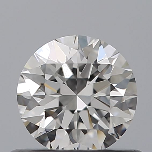 0.5 carat E-VVS2 Excellent cut Natūralus Round Deimantas (1)