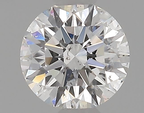 0.5 carat E-SI2 Excellent cut Natūralus Round Deimantas (1)