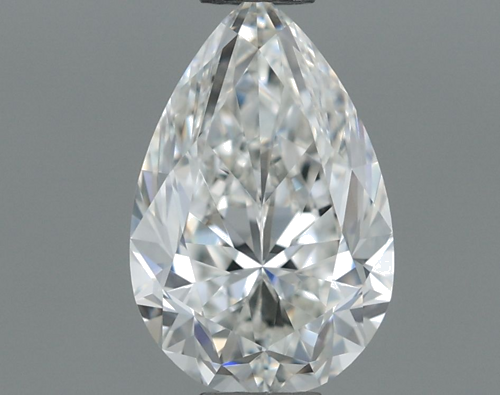 0.6 carat G-VVS2 Natūralus Pear Deimantas (1)