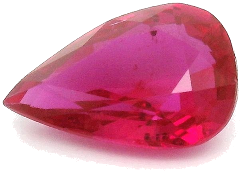0.68 carat RED Pear Rubinas (1)