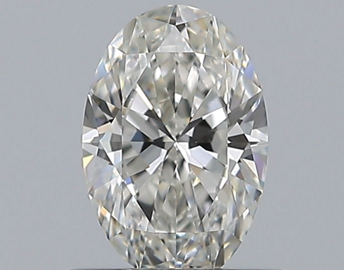 0.51 carat G-VS1 Natūralus Oval Deimantas (1)