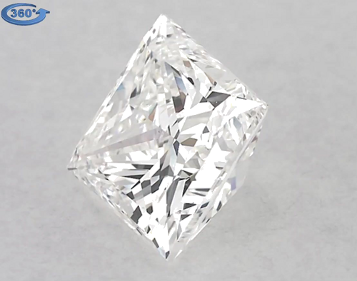 1.6 carat G-VS1 Natūralus Princess Deimantas (1)