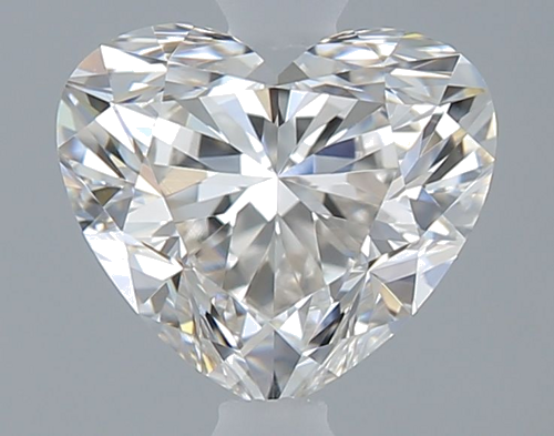 0.5 carat I-VVS1 Natūralus Heart Deimantas (1)