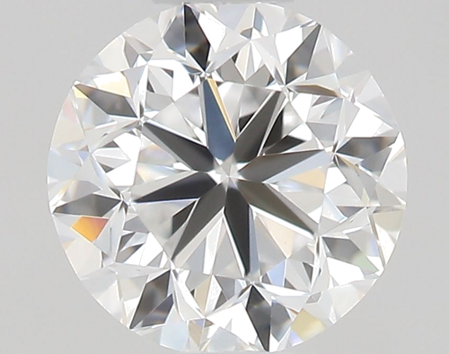 0.5 carat E-VVS2 GD cut Natūralus Round Deimantas (1)