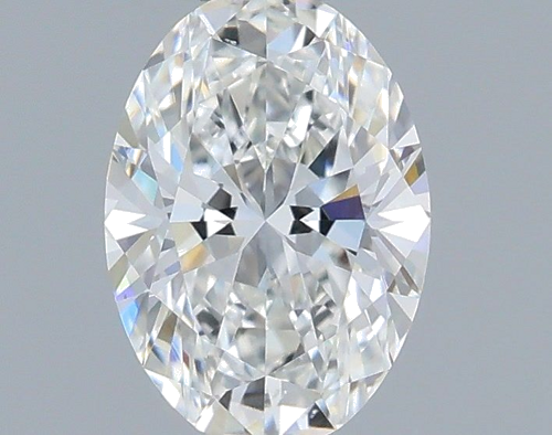 0.51 carat F-SI1 Natūralus Oval Deimantas (1)