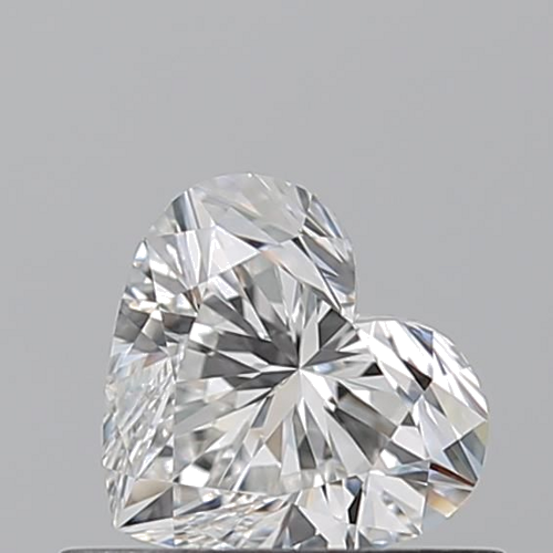 0.51 carat G-VVS1 Natūralus Heart Deimantas (1)