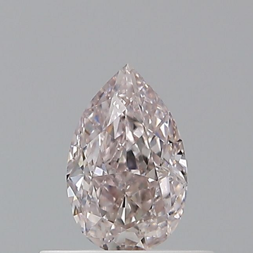 0.5 carat Fancy Light Pink-VS2 Natūralus Pear Deimantas (1)