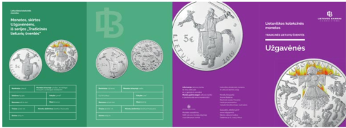 2019 Lietuvas karnevāla 1,5 eiro monēta (3)