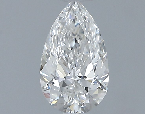 0.3 carat F-VS1 Natūralus Pear Deimantas (1)