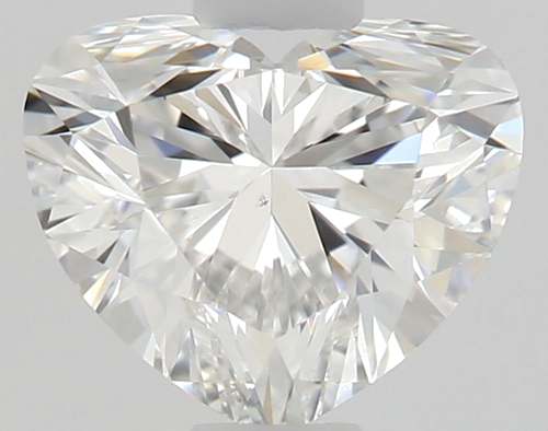 0.52 carat E-VS2 Natūralus Heart Deimantas (1)