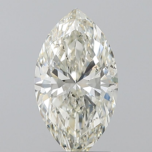 1.71 carat K-SI2 Natūralus Marquise Deimantas (1)