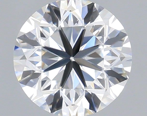 0.52 carat F-VVS1 GD cut Natūralus Round Deimantas (1)