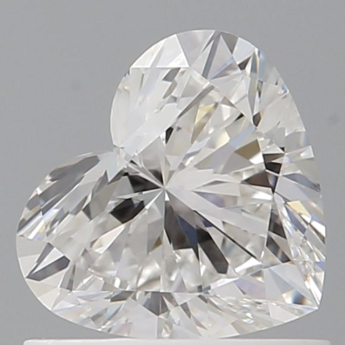 0.76 carat G-VVS1 Natūralus Heart Deimantas (1)