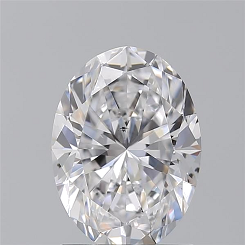1.72 carat D-SI1 Natūralus Oval Deimantas (1)