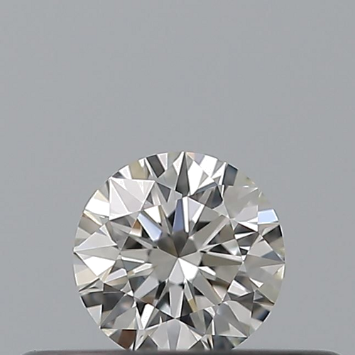 0.19 carat H-IF Excellent cut Natūralus Round Deimantas (1)