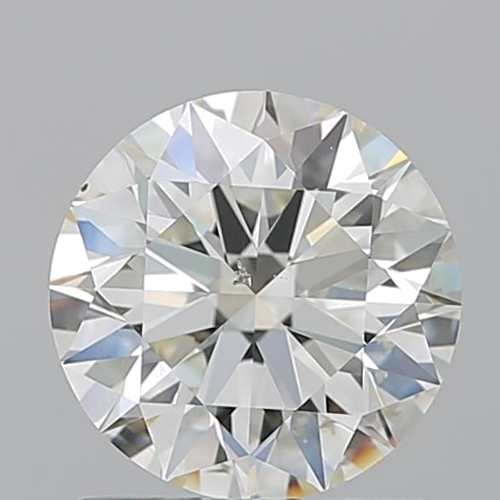 1.31 carat K-SI2 Excellent cut Natūralus Round Deimantas (1)