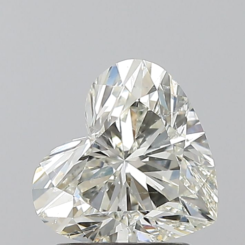 1.55 carat K-SI2 Natūralus Heart Deimantas (1)